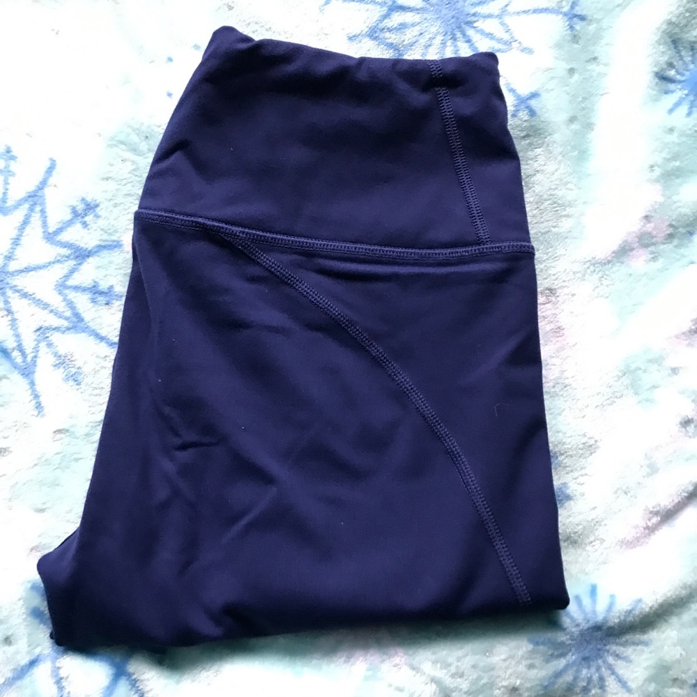 Victoria Secret Blue High Waisted Leggings
